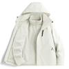 Unisex 3-in-1 Detachable Fleece-Lined Waterproof Windproof Outdoor Jacket Hiking Camping Skiing Fall Winter
