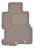 Beige Driver's Mat For: Honda Civic VII 5 Doors (2001-1007)
