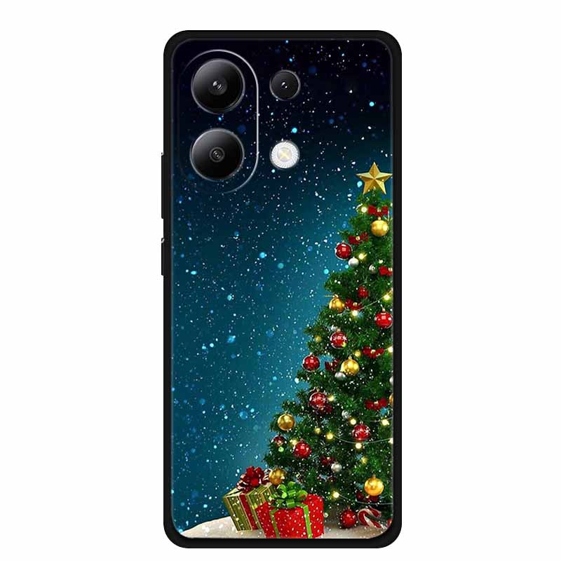 Christmas Case For Redmi Note 13 4G 5G Case Note13 Pro 5G 4G 13R Pro Soft TPU Silicone Covers for Xiaomi Redmi Note 13 Pro Plus