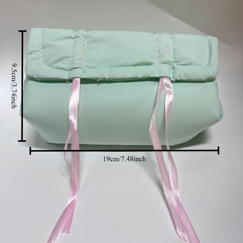 Large Capacity Cat Bow Pencil Case-stylish White Stationery Storage Box Spacious Compartment Design Durable and Easy To Clean
