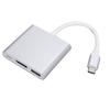 3 In 1 Type C Hub 8K Display Port USB PD Fast Charging Adapter Multiport Docking Station for Laptop Phone