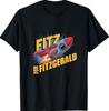 Custom Fitz for Fitzgerald Rocketship T-Shirt
