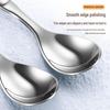 316L Stainless Steel Extended Handle Baby Feeding & Training Spoon for Children