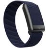 Suitable for Whoop 5.0 Mg Wristband Strap W  Leather Nylon Woven Elastic Whoop Sports Replacement Strap Gold Silver Metal