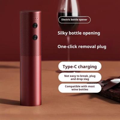 Electric Wine Opener Automatic Wine Bottle Corkscrew Opener Rechargeable One-click Button Wine