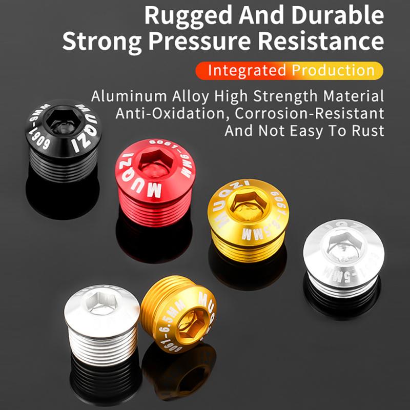 2pcs Pedal Dust Cover Lightweight Aluminum Alloy Mountain Road Folding Bicycle Pedal Bolt Cycling