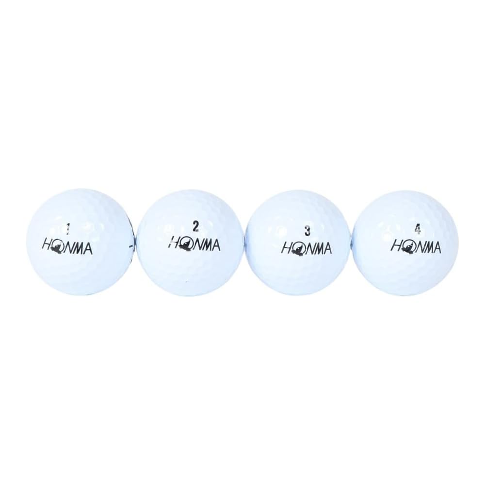 Honma D1 BT2401 Golf Balls White 12 Pack, Durable, High Performance