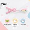 Pet Boredom Relief Toys A-Letter Dog Chew Toy with Braided Rope, Tug of War Puppy Toy, Teeth Cleaning for Small Medium Breed Dogs Chewing