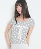 ILLIGO Pattern Point Top Dot Melange