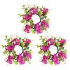 Eukalyptus Kranz Künstliche Blumen Girlande Bastelprojekte Eleganter Stil Natürliche Ästhetik Künstliche Blumen Kerzen Girlande 25cm