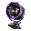 Portable Dormitory Clip Fan - Compact Digital Display for Desktop Circulation