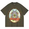 230 Gsm 100% Cotton Ghibli V6 Totoro Print Unisex Heavy Cotton T Shirt