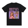 2026 Summer Britney Spears Metal Rock Graphic Tshirt Men Women Fashion Hip Hop T Shirts Vintage Short Sleeve Tee Oversized Y2k