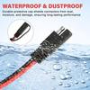 SAE Battery Alligator Clips Wire Harness With On/Off Switch 7.9Ft/2.4M 16AWG, 12V Alligator Clips With Wires For Sprayer Parts, Sprayer Pump, Battery