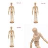 Wooden Human Artist Manikin Drawing Model Unisex Male Female Sketching Tool