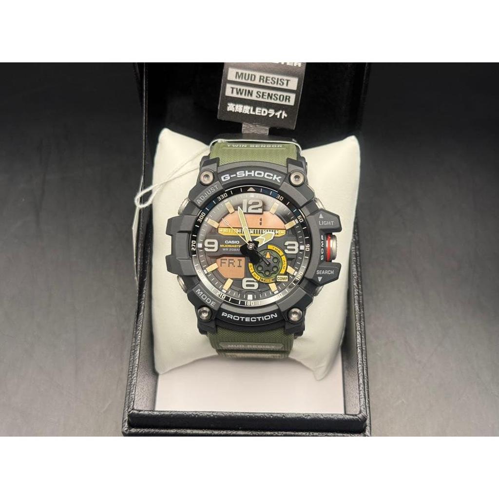 Used CASIO G-SHOCK GG-1000-1A3JF Mud Master Khaki