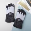 Men's Gloves Winter Velvet Thickened Warm Ski Riding Windproof Snow Gloves Printed Cycling Motorcycle Gloves