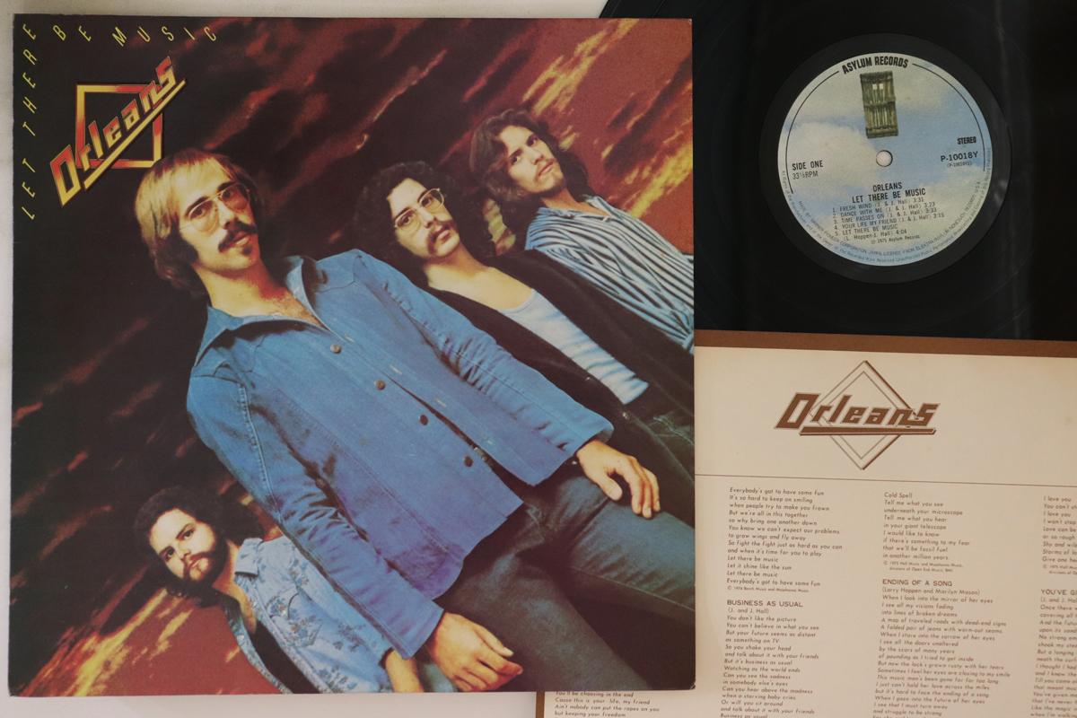 

LP Пластинка ORLEANS - Let There Be Music P10018Y ASYLUM 1975 Япония Рок Б/у