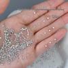 High-Quality Mini Flat-Bottom Rhinestones: Super Flash 33-Cut K9 Nail Art Decorations