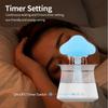 10W Sleep Aid Aromatherapy Machine Humidifier 7 Colors 36dB Low Noise Aroma Essential Oil Diffuser Night Light For Home Office Bedroom