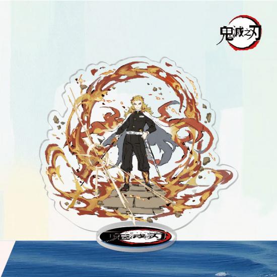 Anime Peripheral Kimetsu No Yaiba Tanjirou Nezuko Yi Zhi Fu Butterfly Endure Acrylic Standing Sign Decorative Ornaments