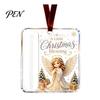 Stocking Stuffer Money Holder Personalized Christmas Cash Ornament, Custom Acrylic Clip for Holiday Versatile Tree Decorations, Unique Hanging
