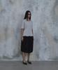 PARADIGMFILM [Ep.02] Fold-In Collar V-Neck Knit (Light Gray)