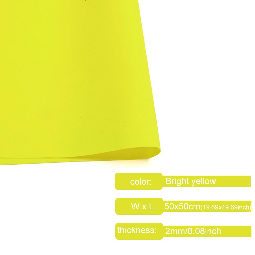 18 Colors Colorful Eva Foam Sheets Cosplay EVA Foam 2mm Thick 50cm*50cm EVA Foam Papers for Arts Crafts DIY Project