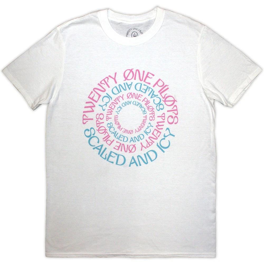 Twenty One Pilots Circular Licensed T-Shirt Men s 4XL