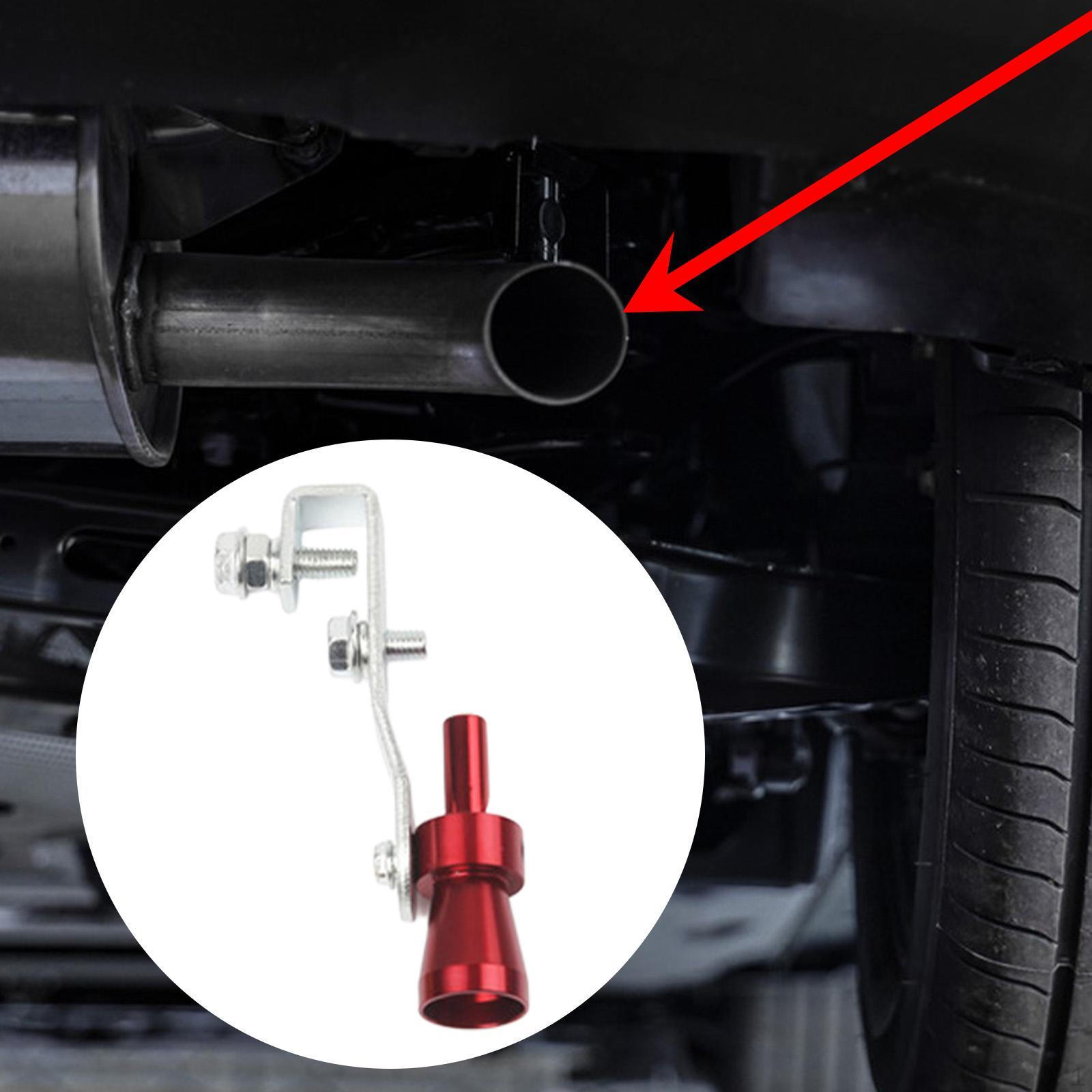 

Аксессуары для модификации свистка Автомобильный рев задней части Красный красный