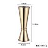 Jigger Cup 30ml60ml (1oz2oz) Cocktail Measuring Cup with Measurement Markings, Stainless Steel, One-Piece Design, Whiskey Scale, Lightweight, Double