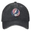 Grateful Rock Music Band Baseball Cap Dead Outdoor Sun Wholesale Hip Hop Hats Unisex Women Stylish Design Baseball Caps