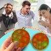 Children Adult Push Bubble  Sensory Toy Key Ring Educational Toy