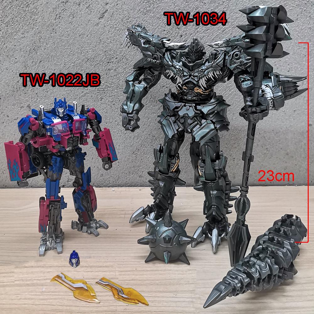 Transformation Toys Grimlock BAIWEI Dinosaur Leader TW1034 OP Commander KO SS07 SS44 Action Figure Deformation Robot Anime Model