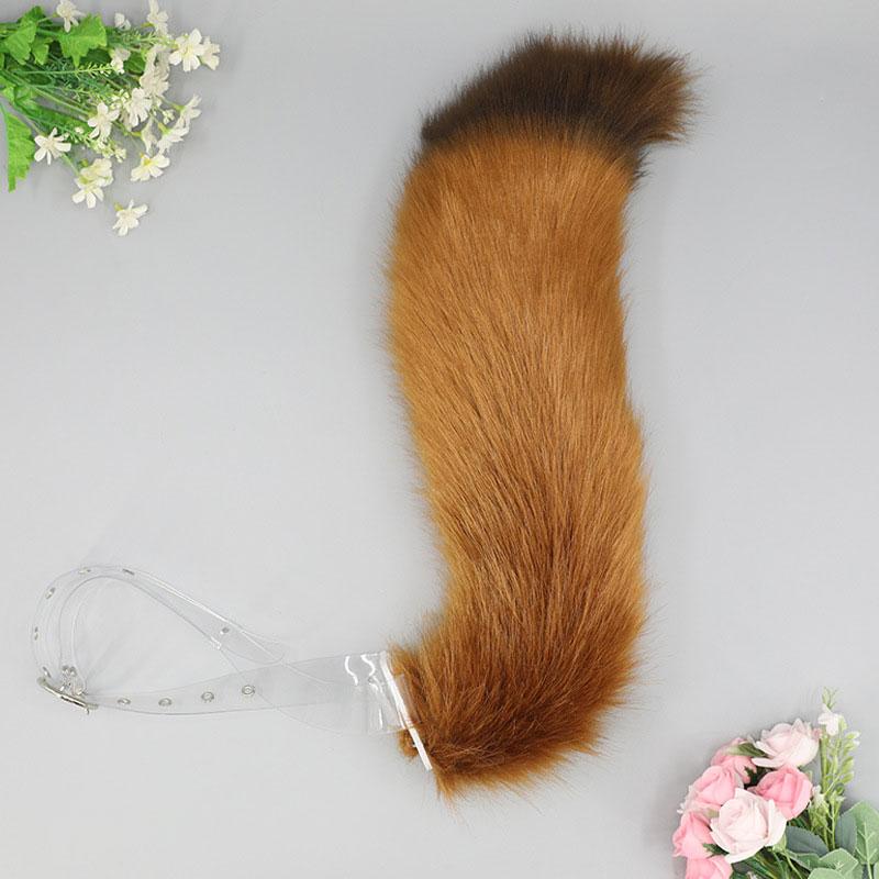 Accesorii Cosplay Femei Urechi Lup Animal Petrecere Club Bentită Păr Plusată Bentită Lolita Blănoasă Anime Halloween Crăciun brown