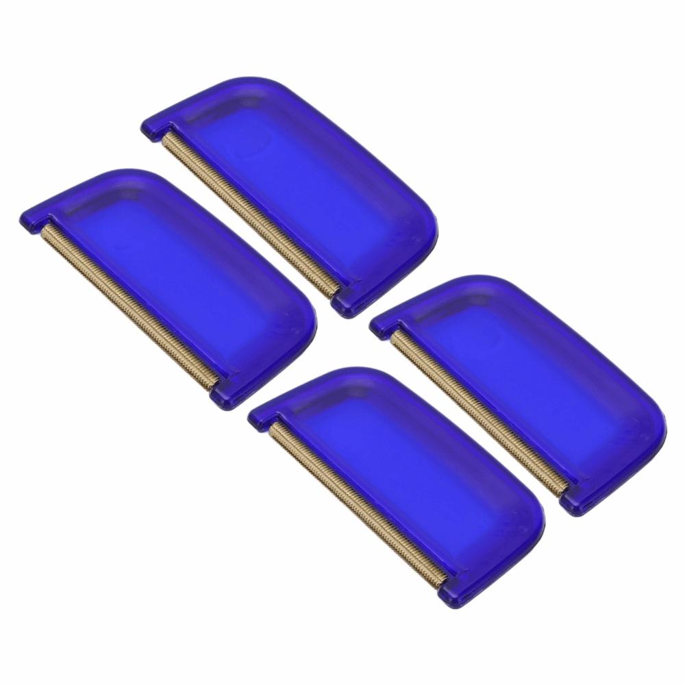 4pcs Light Weight Sweater Comb Multi-Fabric Use Lint Remover Portable Pilling Remover  For Sweater