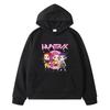 Autumn hoodies kpop demon hunters print Fleece sweatshirt  Jacket Cartoon pullover y2k sudadera anime hoodie kids clothes girls