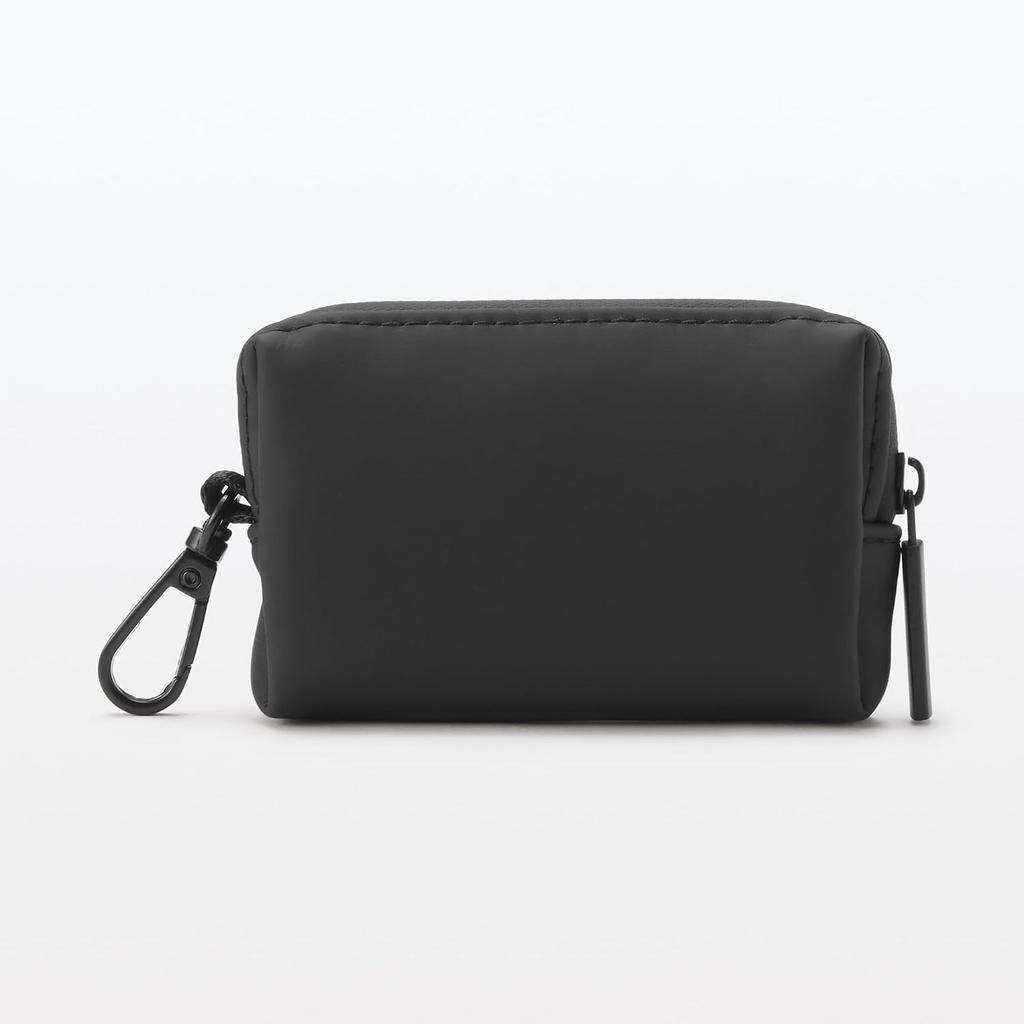 MUJI Freely Combinable Storage Case Mini Black - 9 X 6 X 2.3cm, Japan