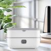 Electric Lunch Box Double Layer Insulated Food Heater for Dormitory Kitchen Office Travel Food Storage Container