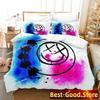 Juego de Cama Impresión 3D Top Blink-182 Niños Jóvenes Niñas Jóvenes Individual Doble Queen King Medidas Suave Funda Nórdica Funda de Almohada Cama Para niños Adulto
