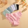 7PCS Cotton Underwear Women's Panties Set Comfort Underpants Floral Lace Briefs For Woman Sexy Low-Rise Pantys Intimates