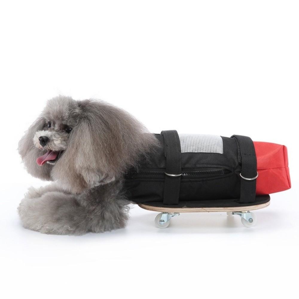 Wear-Resistant Disabled Dog Scooter Adjustable Strap Dog Walking Scooter Disabled Dogs