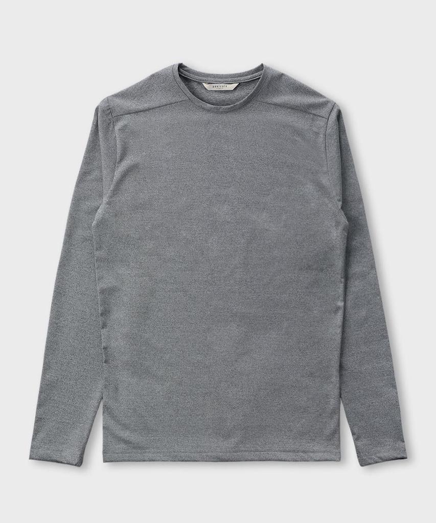 PANICALE Crew Neck Basic Long Sleeve T-Shirt 6 Colors