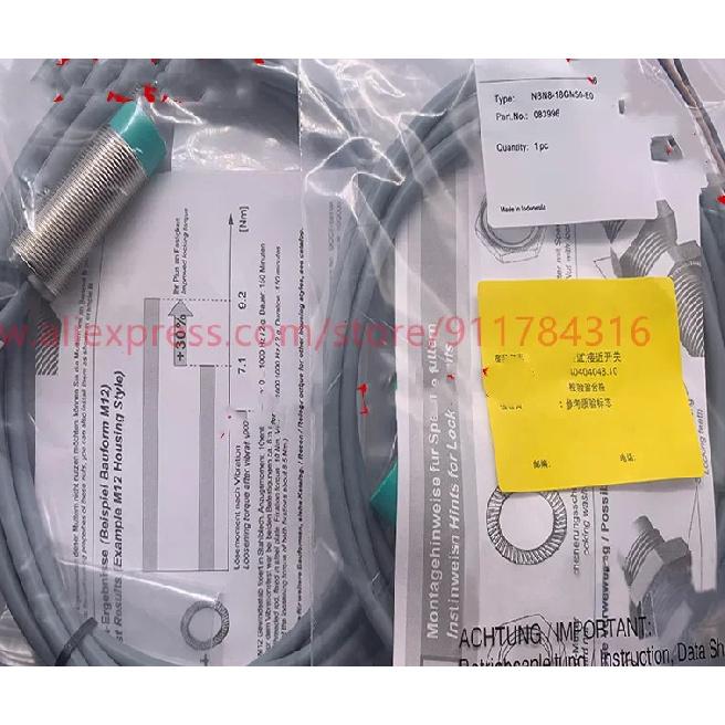3pcs New P+F proximity switch NBB8-18GM50-E0 NBN8-18GM50-E3 NBN8-18GM50-E0 NBB5-18GM50-E0 Sensor