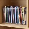 Clear Storage Bin Sturdy PET Transparent Desktop Phone Case Makeup Storage Organizer Home Dormitory Office