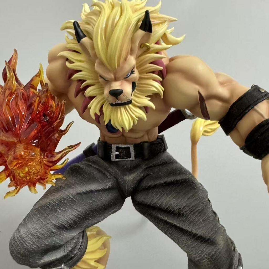 In Stock Digimon Anime Figures Soar Leomon Figure 2 Colors PVC Figure Statue Collection Decoration Toys Birthday Presents