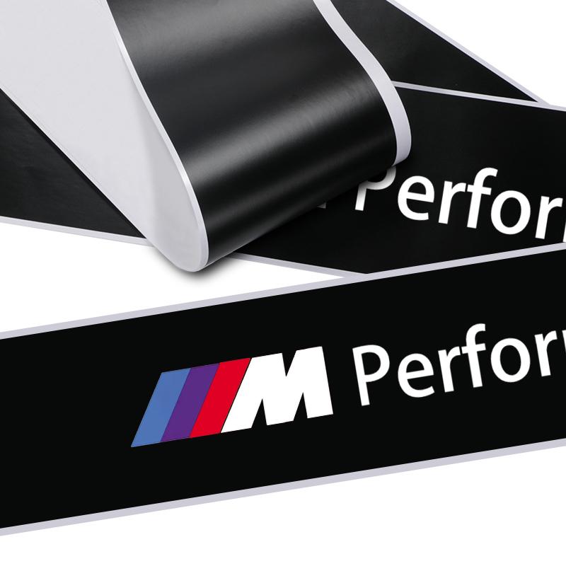 Car Front Windshield Stickers Front and Rear Decorative Emblem For BMW M E34 E36 E60 E90 E46 E39 E70 F10 F20 F30 X5 X6 X1 M3 M5 M6 E71 F01 F02 F87