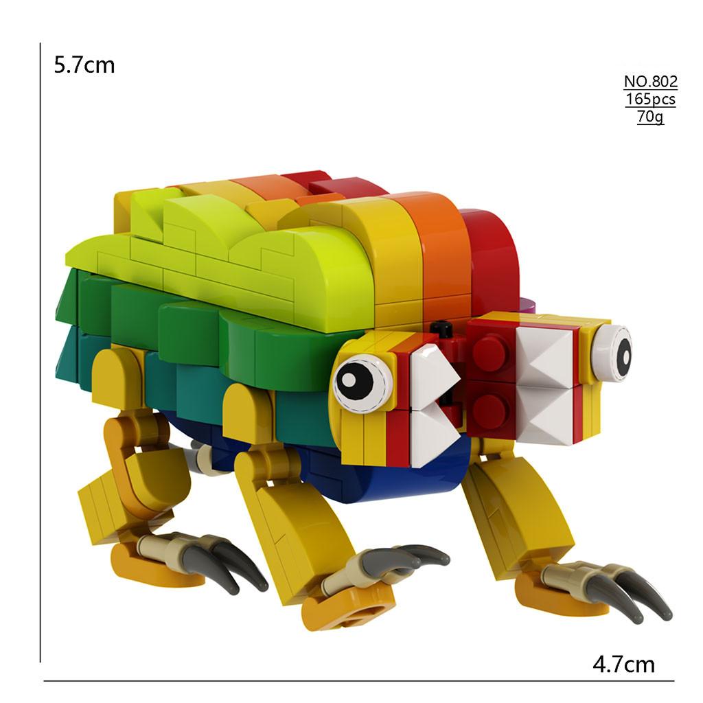 Smiling Poppy4 Critters Game Characters Building Blocks Toys Kidss Toys Puzzle