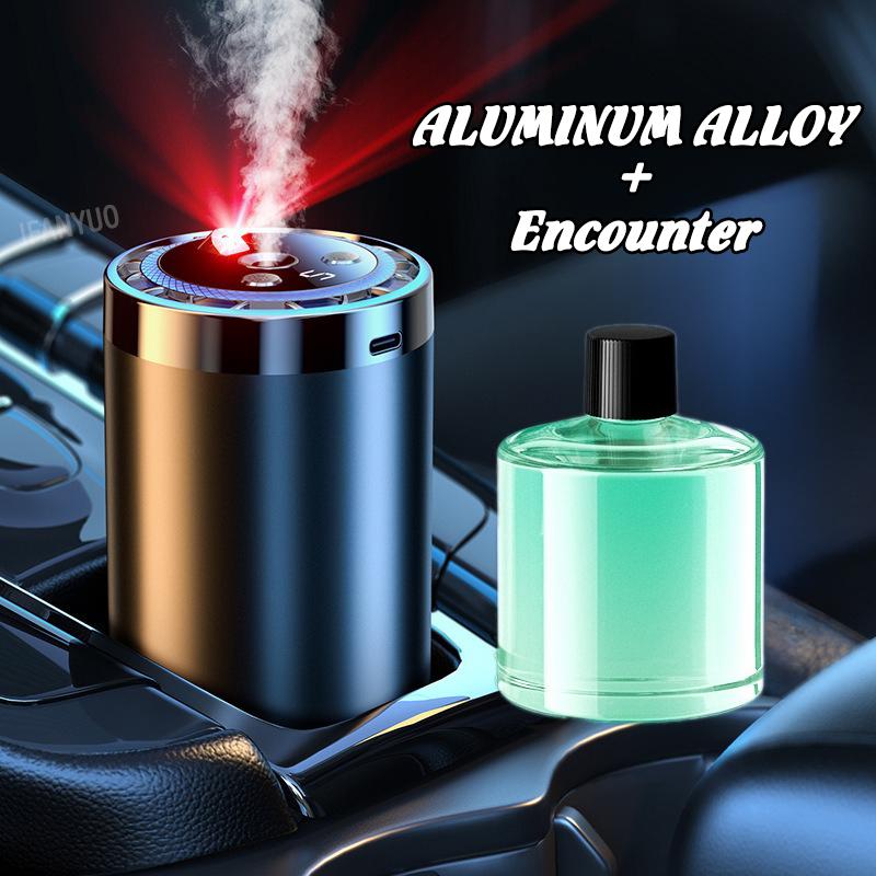 5Modes Car Air Freshener Electric Auto Aroma Diffuser Car Air Vent Essential Oil Mist Humidifier Fragrance Diffuser Aromatherapy