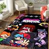 Friday Night Funkin' Rug Floor Mat for Living Room or Bedroom Soft and Comfortable Carpet a Gift for Birthday and Holiday.